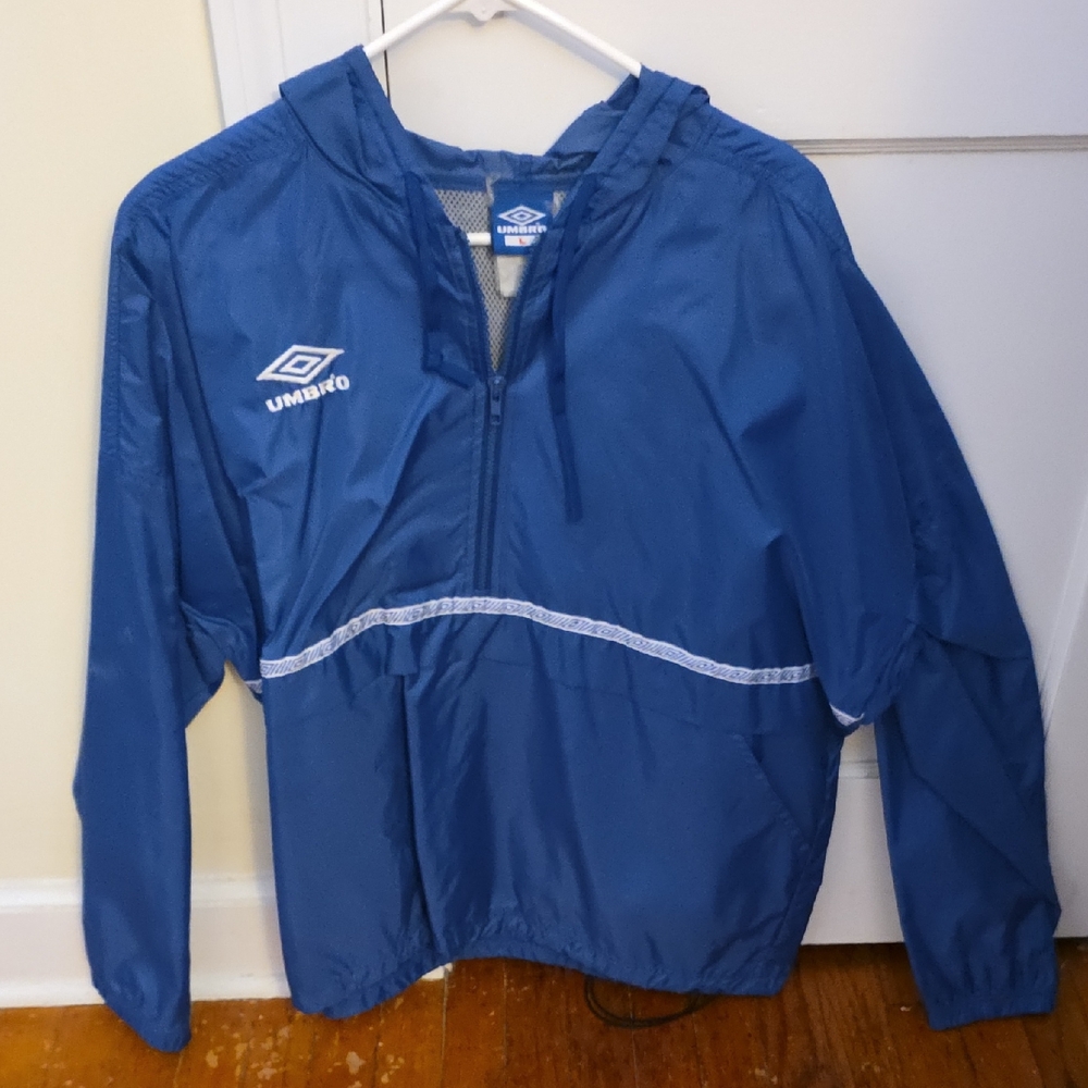 Umbro Blue Windbreaker Jacket